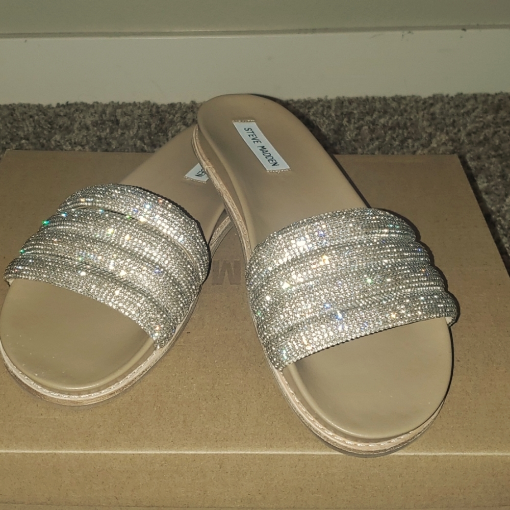 New Steve Madden Drips Rhinestones